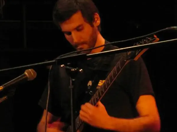 On stage