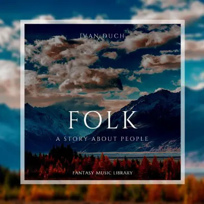 Folk album cover art by Ivan Duch