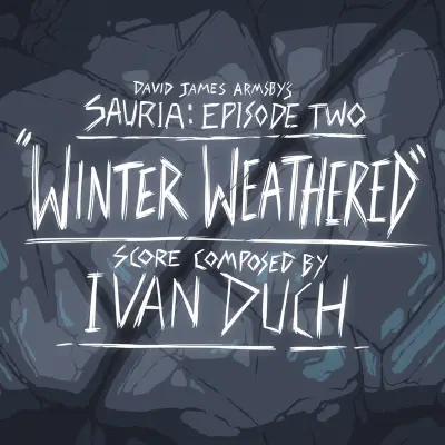 Sauria: Winter Weathered album cover art by Ivan Duch