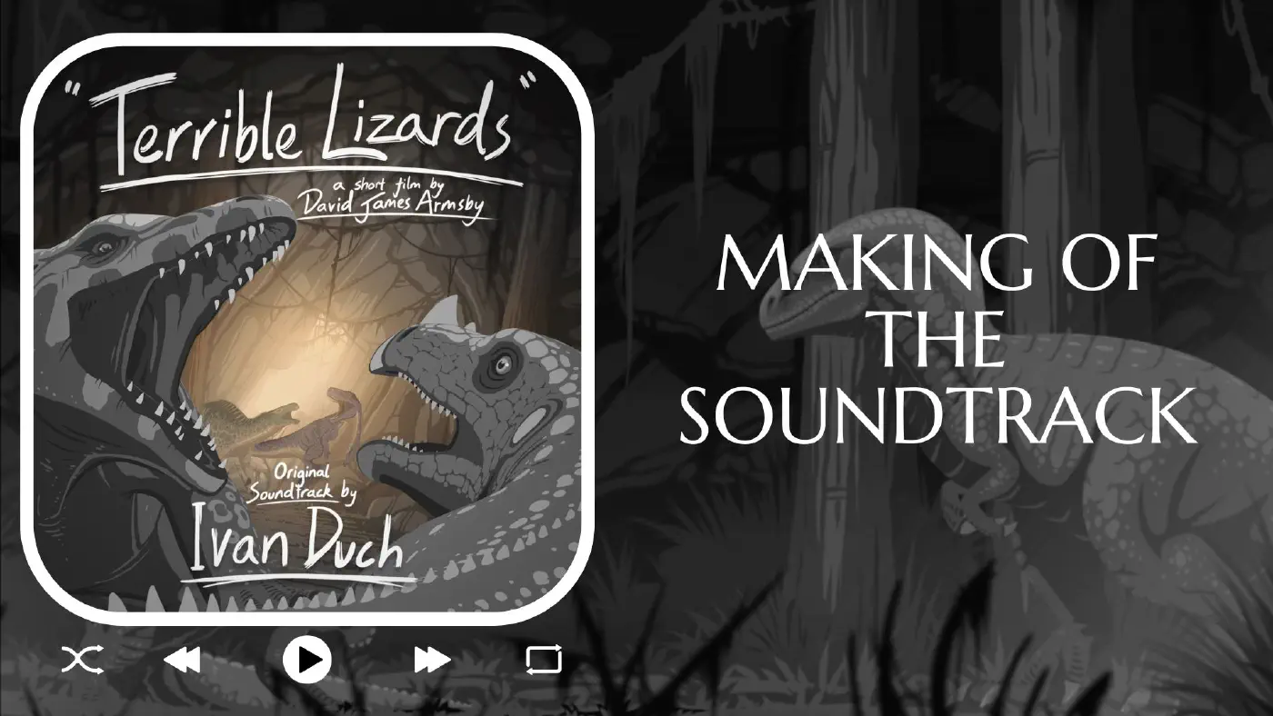 Dinosauria: Terrible Lizards and Hunted by Moonlight — original motion picture soundtracks